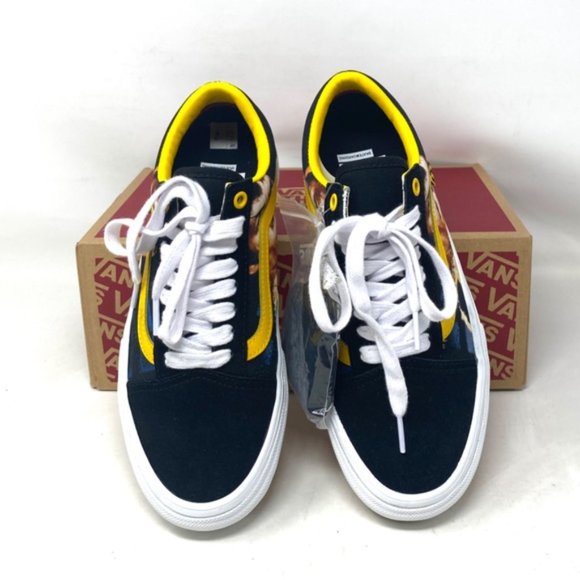 VANS Skate Old Skool Bruce Lee Shoes Low Black Women's Suede Canvas VN0A5FCBY23 - Picture 5 of 10